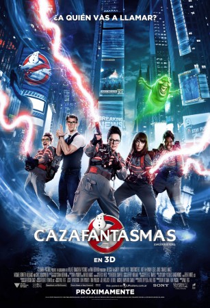 Poster Latino de 'Cazafantasmas'